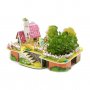 3D пъзел Щастлива къща с жива градина, снимка 1 - Игри и пъзели - 38596322
