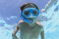 Детски комплект маска и шнорхел за плуване Aqua, Bestway, UV защита, снимка 18