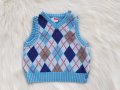 Пуловер без ръкави 3-6 месеца, снимка 1 - Бебешки якета и елеци - 27880920