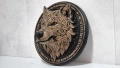 Фигурка Wolf Head / Вълча глава статуетка за стена, снимка 2