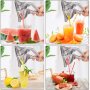 Ръчна сокоизтисквачка за плодове, цитруси и зеленчуци / Ръчна преса за сок сокоизтисквачка КОД 3721, снимка 13