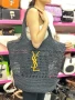 плажни плетени чанти ysl saint laurent , снимка 3