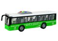 Автобус City Service,светлинен и звуков автобус, Зелено 1:16, за деца над 3 години, снимка 4