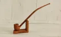 "Gandalf" лула със стойка и кутия - ръчна изработка, снимка 5