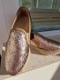 Дамски обувки ( еспадрили ) златист цвят с пайети, снимка 1 - Други - 37397091