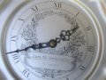 Стенен кварцов часовник под формата на метална чиния тип ВМФ, снимка 2
