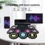 Нов Преносим електрически барабанен комплект COOLMUSIC, сгъваем барабанен пад Coolmusic, електро..., снимка 6