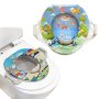 2174 Мека детска седалка за тоалетна чиния с дръжки детски адаптор за WC, снимка 1 - Други - 33000656