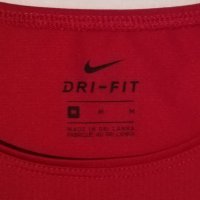 Nike PRO DRI-FIT оригинална тениска M Найк спортна фланелка фитнес, снимка 3 - Спортни екипи - 33355419