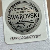 Обеци Mestige с кристали Swarovski, снимка 8 - Обеци - 43714694