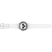 НОВ Часовник Smartwatch Samsung Galaxy Watch 4, 42mm, LTE, Classic, Silver - 24  месеца гаранция, снимка 6 - Смарт часовници - 42979054
