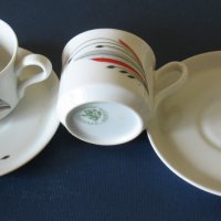 Нови комплекти луксозни чашки и чинийки за кафе, снимка 1 - Чаши - 16790978