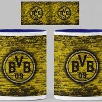 Чаша Борусия Дортмунд Borussia Dortmund Керамична, снимка 4 - Фен артикули - 34783737