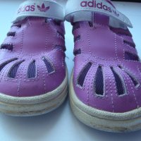 Детски сандали от естествена кожа Адидас / Детски сандали Adidas, снимка 3 - Детски сандали и чехли - 28769050