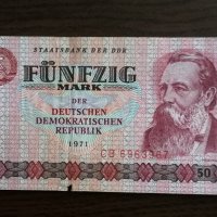 Банкнота - Германия - 50 марки | 1975г., снимка 3 - Нумизматика и бонистика - 35275682