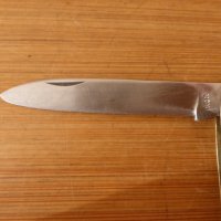 Колекционерско джобно ножче 2 остриета Kronenbourg 1975 г, снимка 3 - Ножове - 43429763