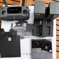 Дрон Dji Mavic 2 Zoom,2 контролера(смарт/обикновен) 2 батерии,аксесоари, снимка 8 - Дронове и аксесоари - 43435932