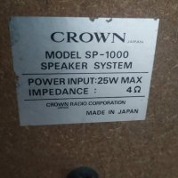 Тонколони KROWN SP - 1000 JAPAN, снимка 2 - Тонколони - 34587664