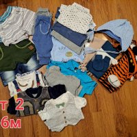 Бебешки дрехи сет за 3-6м, снимка 1 - Комплекти за бебе - 38845923