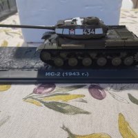 Модел на съветски тежък танк ИС-2, снимка 1 - Колекции - 43725335