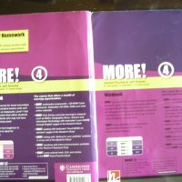 MORE! 4 - Учебник и учебна тетрадка по английски , снимка 4 - Чуждоезиково обучение, речници - 28301352