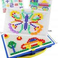 Забавна цветна игра - Мозайка, снимка 1 - Игри и пъзели - 32856615