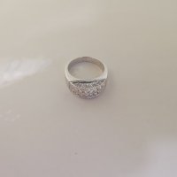 Златен пръстен бяло злато , снимка 6 - Пръстени - 43683623