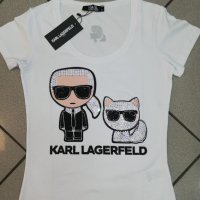 Дамска тениска Karl Lagerfeld код 14, снимка 1 - Тениски - 32492653