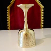 Английски бокал,барок,никелово сребро. , снимка 9 - Антикварни и старинни предмети - 33670061