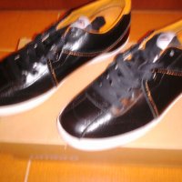 Мъжки спортни обувки в черно " Umbro ",внос от Англия-естествена кожа,вътрешна част-текстил,олекотен, снимка 4 - Маратонки - 26522403