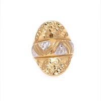 Златен дамски пръстен 2,58гр. размер:59 14кр. проба:585 модел:21619-5, снимка 1 - Пръстени - 43945013