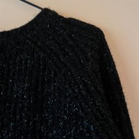 JACQUELINE de YONG Черен пуловер М размер , снимка 10 - Блузи с дълъг ръкав и пуловери - 43714728