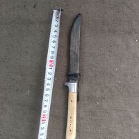 Продавам ножче с кания и рогова дръжка, снимка 1 - Ножове - 37762752