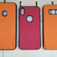 Текстилни кейсове за iPhone X , Huawei P Smart , Samsung S8, снимка 6 - Калъфи, кейсове - 27780012