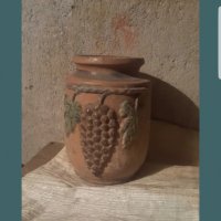 Старинен глинен съд, снимка 1 - Антикварни и старинни предмети - 40021218