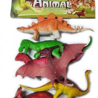 Комплект средни животни Динозаври, снимка 1 - Образователни игри - 28453098