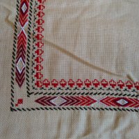 Мильо-ръчно плетиво и покривка за маса тип каре, снимка 5 - Декорация за дома - 32938793