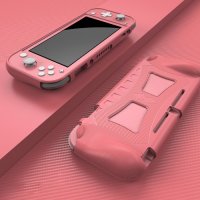 Nintendo Switch Lite - Силиконов Гръб - Розов, снимка 3 - Калъфи, кейсове - 37251950