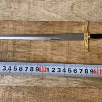 Стар метален меч,нож за писма-1, снимка 1 - Антикварни и старинни предмети - 36812091
