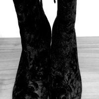Дамски елегантни боти, снимка 6 - Дамски обувки на ток - 43313896