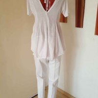 Бяла блуза Fetish / фетиш, снимка 1 - Тениски - 21533945
