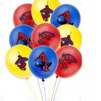 1 бр Spiderman Спайдърмен латекс балон парти рожден ден, снимка 2 - Други - 32877900