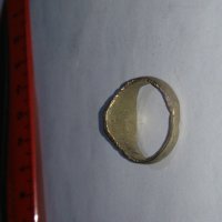 Старинен пръстен сачан ръчна изработка - 67141, снимка 4 - Други - 28993409