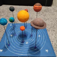 Макет на слънчевата система 