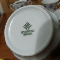   порцелан Бавария чаши за чай латиера захарница, снимка 8 - Антикварни и старинни предмети - 34960076