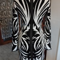 TUZZI елегантна дамска рокля в черно и бяло, снимка 4 - Рокли - 43297084