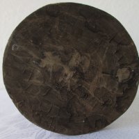 Стар дървен пепелник, уникат пластика фигура с профили, снимка 11 - Статуетки - 32730620