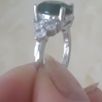 Дамски пръстен размер 5, S 925, снимка 2 - Пръстени - 32370490