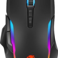 Мишка Геймърска Оптична USB Marvo Pro G945 Черна, 10000DPI 9Btns Gaming mouse, снимка 1 - Клавиатури и мишки - 33675546