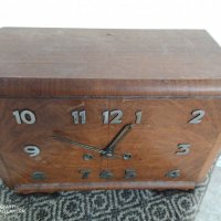 Стар ретро винтидж арт старинен античен часовник, маховик , снимка 9 - Антикварни и старинни предмети - 37818730